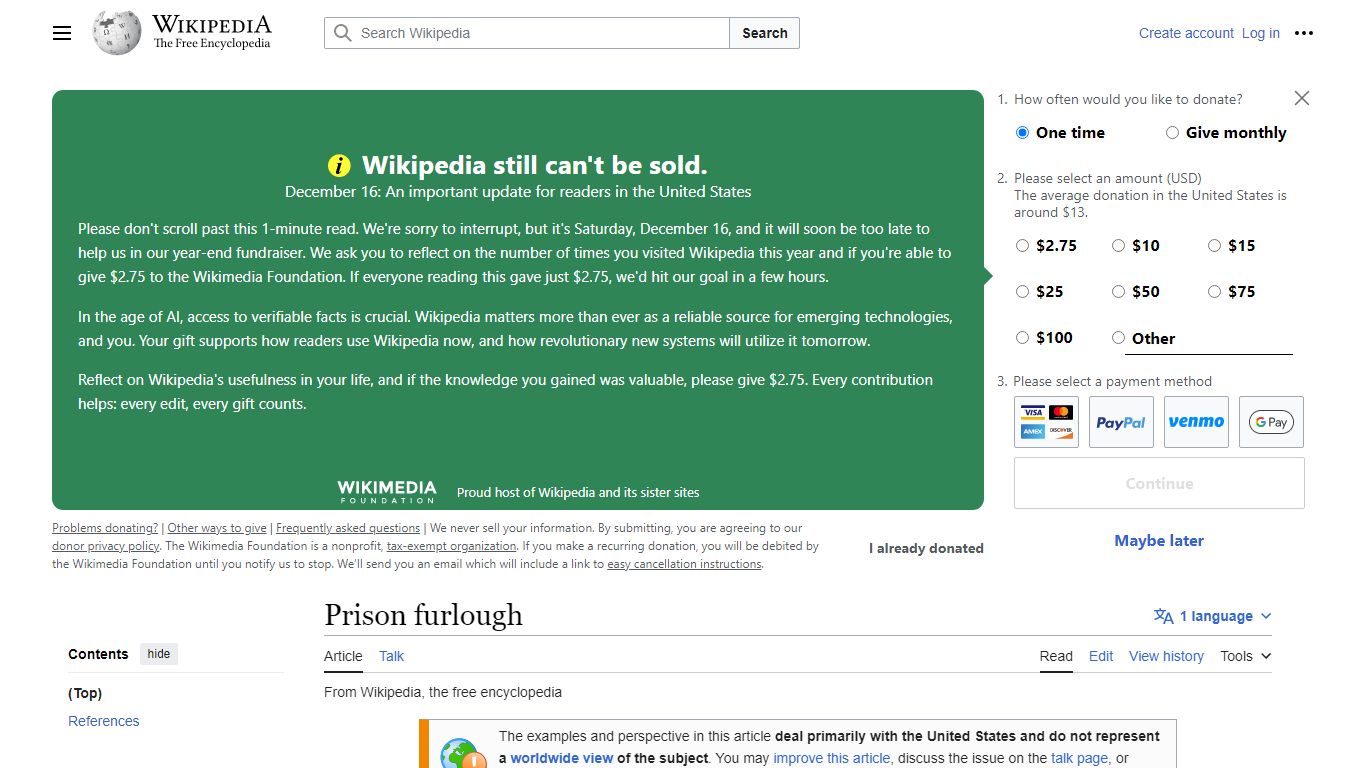 Prison furlough - Wikipedia